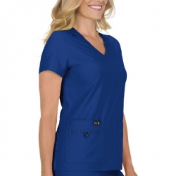 Tunică medicală de lucru BASICS 373 albastru regal