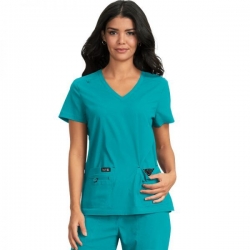Tunică medicală de lucru BASICS 373 teal