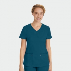 Tunică medicală HH JULIET albastru caraibe