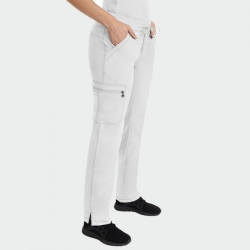 Pantalon medical HH TAMARA alb