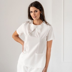 Tunică medicală Bwell Atelier VICTORIA albă