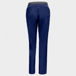 Pantalon medical damă CHEROKEE SLIM TURQUOISE CKE1124A albastru închis