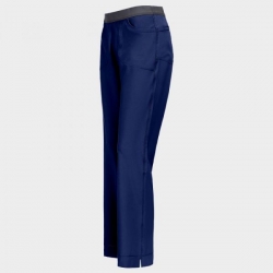 Pantalon medical damă CHEROKEE SLIM TURQUOISE CKE1124A albastru închis