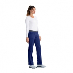 Pantalon medical damă CHEROKEE SLIM TURQUOISE CKE1124A albastru închis