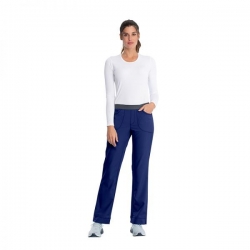Pantalon medical damă CHEROKEE SLIM TURQUOISE CKE1124A albastru închis