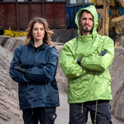 Waterproof jacket RONY II GREEN