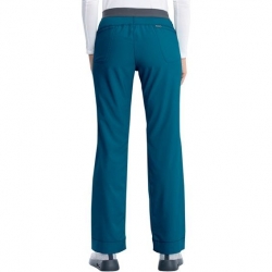 Pantalon medical damă INFINITY CKE1124A / verde Caraibe