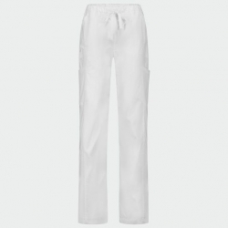 Pantalon de lucru pentru domeniul medical DANTE alb