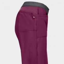 Pantaloni medicali damă CHEROKEE BORDEAUX CKE1123A