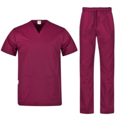 Trusă medicală  COLOMBO rosu inchis