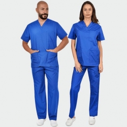 Set medical CESARE | albastru regal