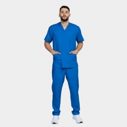 Set medical CESARE | albastru regal
