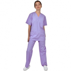 CESARE VIOLET TUNICĂ MEDICALĂ CU PANTALONI