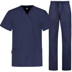 Set medical de lucru MORELLI bleumarin