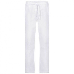 SET DAMĂ DE LUCRU Ines coral cu pantaloni albi
