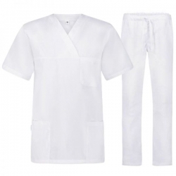 Set medical de lucru Angel alb