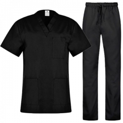 CESARE NEGRU Tunică medicală cu pantaloni