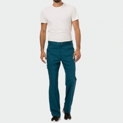 Pantaloni medicali de lucru REVOLUTION WWE140 / Verde Caraibe
