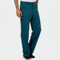 Pantaloni medicali de lucru REVOLUTION WWE140 / Verde Caraibe