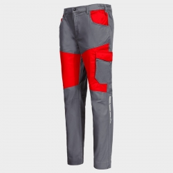 Pantaloni de lucru EOS STRETCH RED/GREY