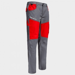 Pantaloni de lucru EOS STRETCH RED/GREY
