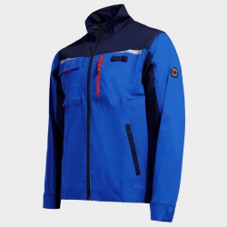 Jachetă de lucru PRISMA LIGHT STRETCH ALBASTRU REGAL/ALBASTRU ÎNCHIS
