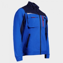 Jachetă de lucru PRISMA LIGHT STRETCH ALBASTRU REGAL/ALBASTRU ÎNCHIS