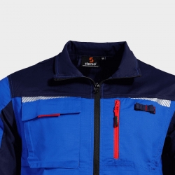 Jachetă de lucru PRISMA LIGHT STRETCH ALBASTRU REGAL/ALBASTRU ÎNCHIS