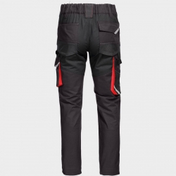 Pantaloni de lucru KASTOR STRETCH GREY/ORANGE