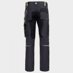 PRISMA GRI/VERDE Pantalon de lucru