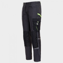 PRISMA GRI/VERDE Pantalon de lucru