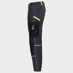 PRISMA GRI/VERDE Pantalon de lucru