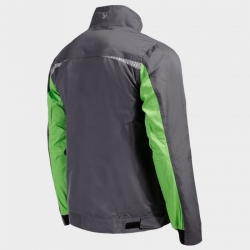 Jachetă de lucru PRISMA LIGHT STRETCH GRI/VERDE