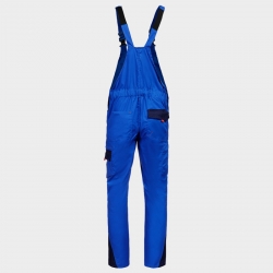 Pantaloni de salopete PRISMA LIGHT STRETCH ALBASTRU REGAL/ALBASTRU ÎNCHIS
