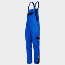 Pantaloni de salopete PRISMA LIGHT STRETCH ALBASTRU REGAL/ALBASTRU ÎNCHIS