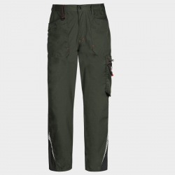 Pantaloni de lucru PRISMA LIGHT STRETCH KAKI/NEGRU