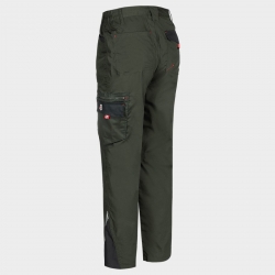 Pantaloni de lucru PRISMA LIGHT STRETCH KAKI/NEGRU