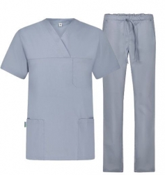 Set medical de lucru Angel verde gri