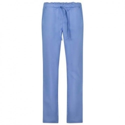 Set de lucru Bambina Păun – tunică și pantaloni bleu deschis