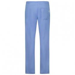 Set de lucru Bambina Păun – tunică și pantaloni bleu deschis