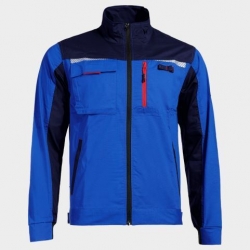 Set de lucru Prisma Light Stretch Jacket și combinezon albastru regal