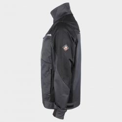 Jachetă de lucru PRISMA SPANDEX GRI/NEGRU