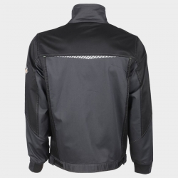 Jachetă de lucru PRISMA SPANDEX GRI/NEGRU