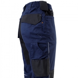 Pantaloni de lucru PRISMA SPANDEX BLEUMARIN/NEGRU