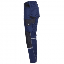 Pantaloni de lucru PRISMA SPANDEX BLEUMARIN/NEGRU