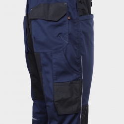 Salopetă de lucru PRISMA SPANDEX BLEUMARIN/NEGRU
