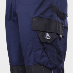 Salopetă de lucru PRISMA SPANDEX BLEUMARIN/NEGRU