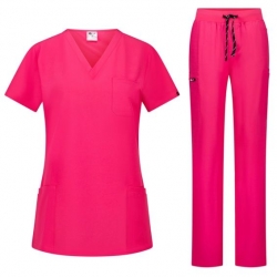 SET DE LUCRU Medical BELLA Fucsia