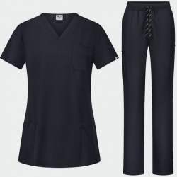 SET DE LUCRU Medical BELLA Negru