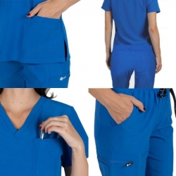 SET DE LUCRU Medical BELLA Albastru Regal